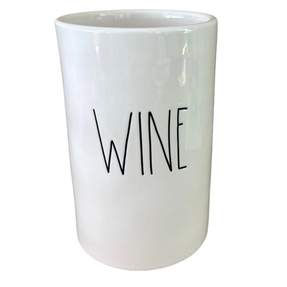 NWOT New RAE DUNN Artisan Collection "WINE" Wine Bottle Chiller